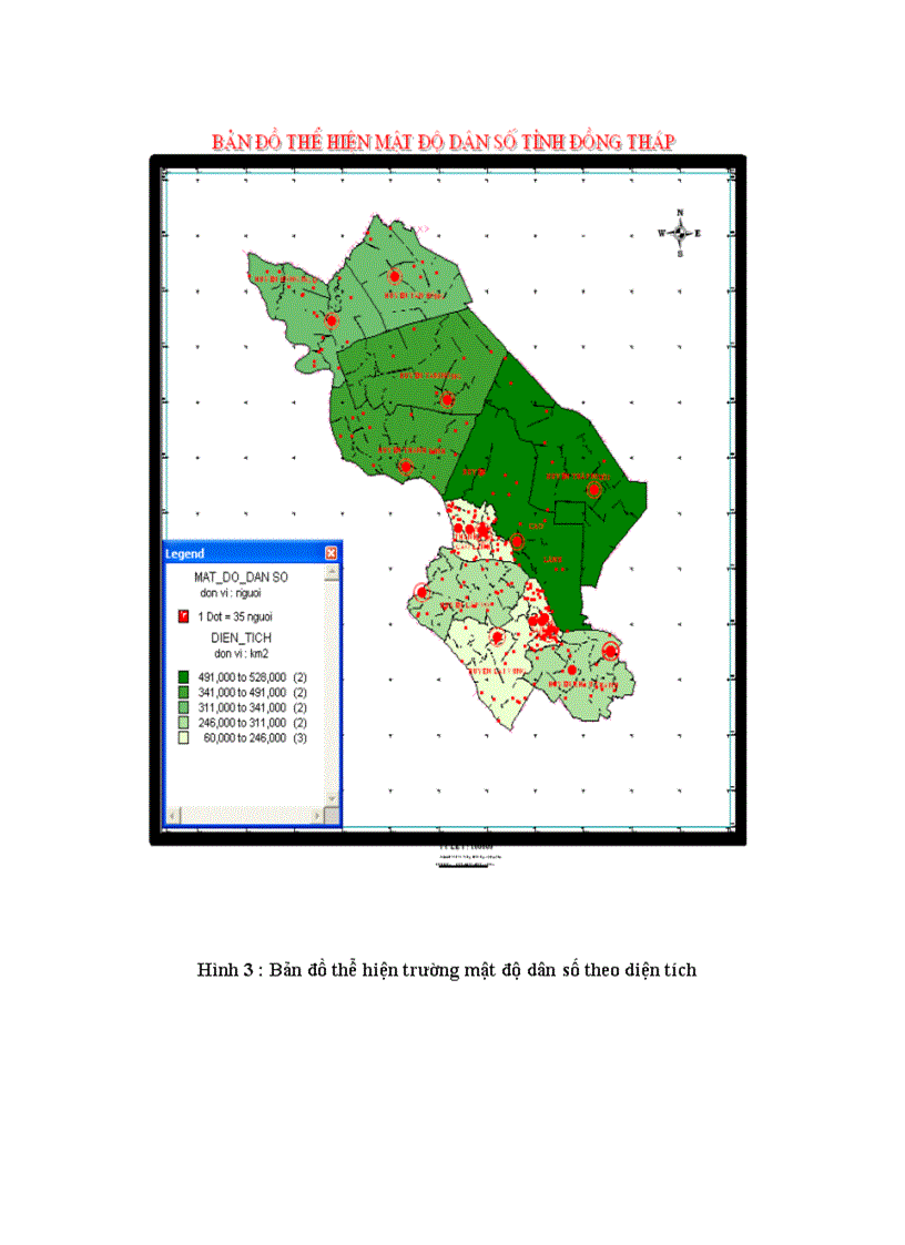 image for page Ứng dụng gis thành lập bộ bản đồ chuyên đề dân số tỉnh đồng tháp