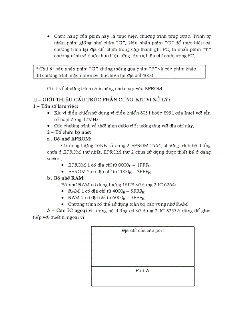 image for page Ứng dụng KIT 8051 để truyển đổi A D và D A