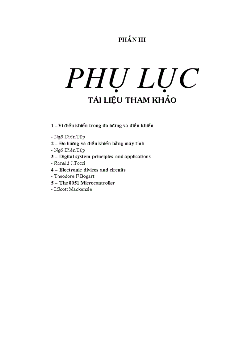 image for page Ứng dụng KIT 8051 để truyển đổi A D và D A