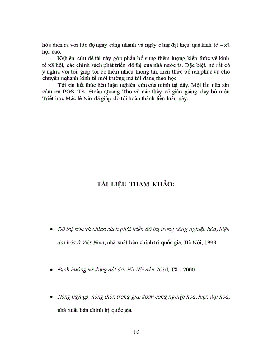 image for page Ảnh hưởng của quá trình đô thị hóa đến nông thôn ở Việt Nam