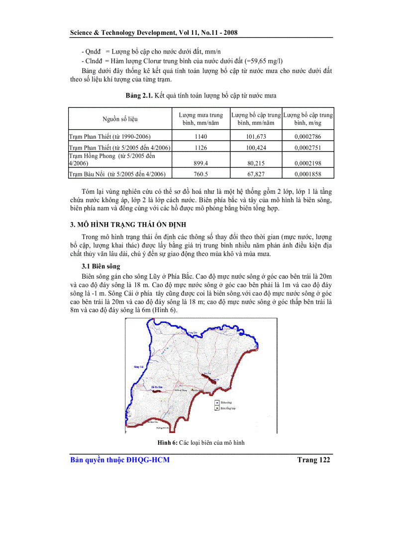 image for page Mô hình dòng chảy nước dưới đất vùng Bắc Bình