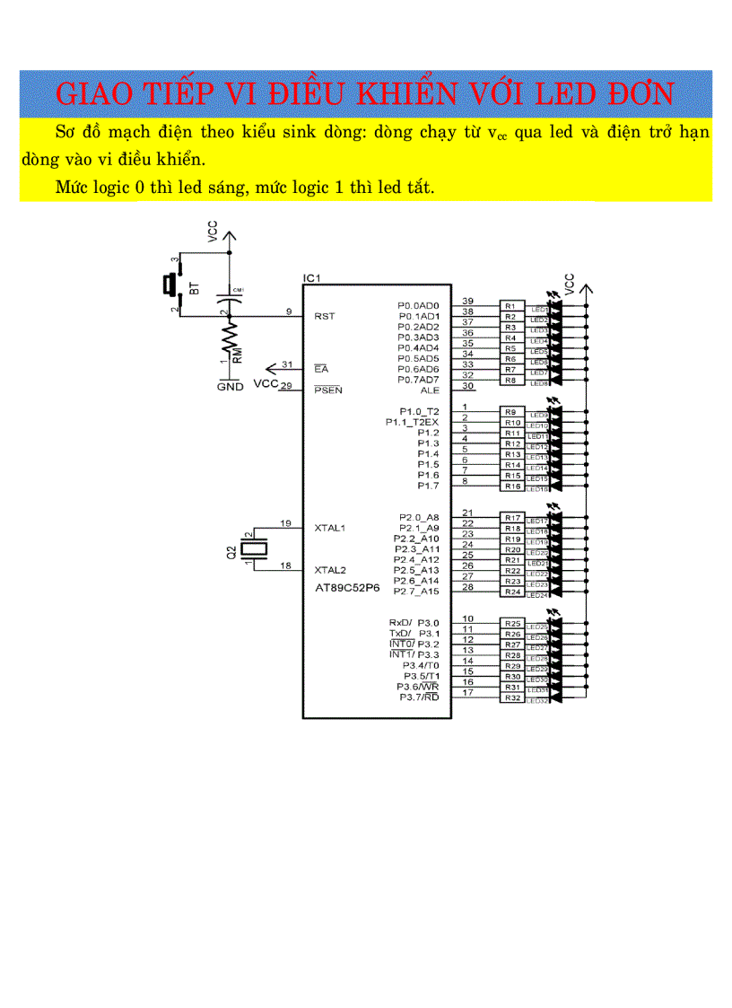 image for page Tài liệu led đơn