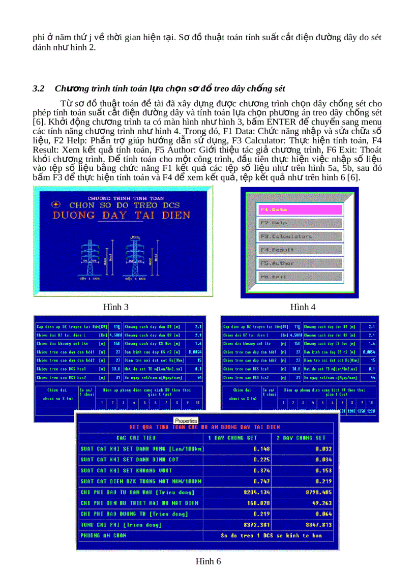 image for page Lựa chọn sơ đồ treo dây chống sét cho đường dây truyền tải điện