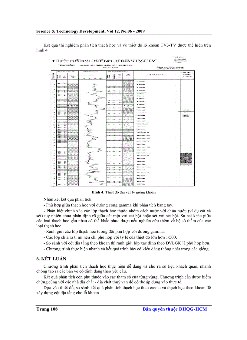 image for page Chương trình phân tích thạch học theo tài liệu địa vật lý giếng khoan