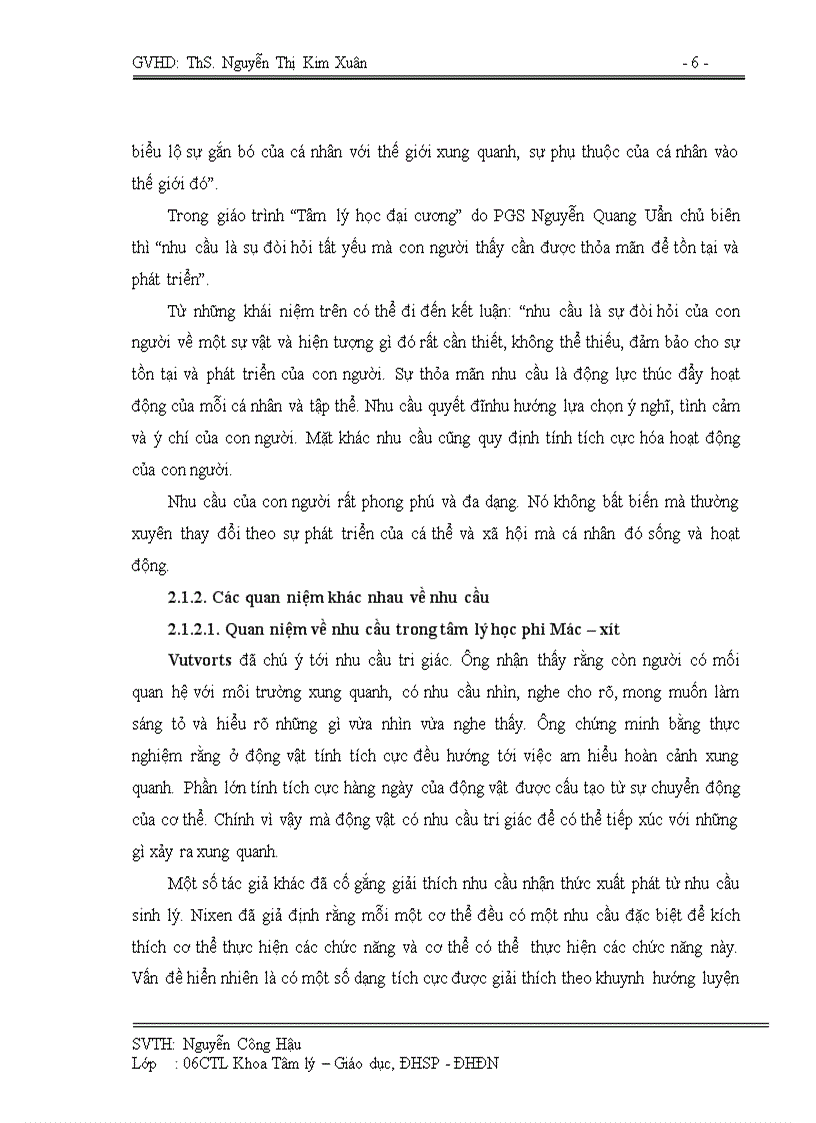 image for page Nhu cầu thành đạt