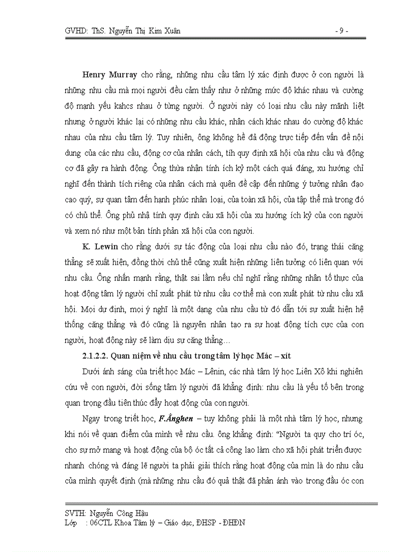 image for page Nhu cầu thành đạt