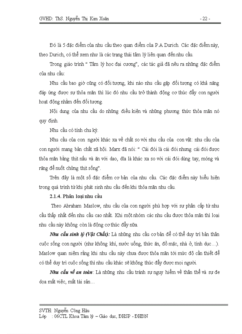 image for page Nhu cầu thành đạt