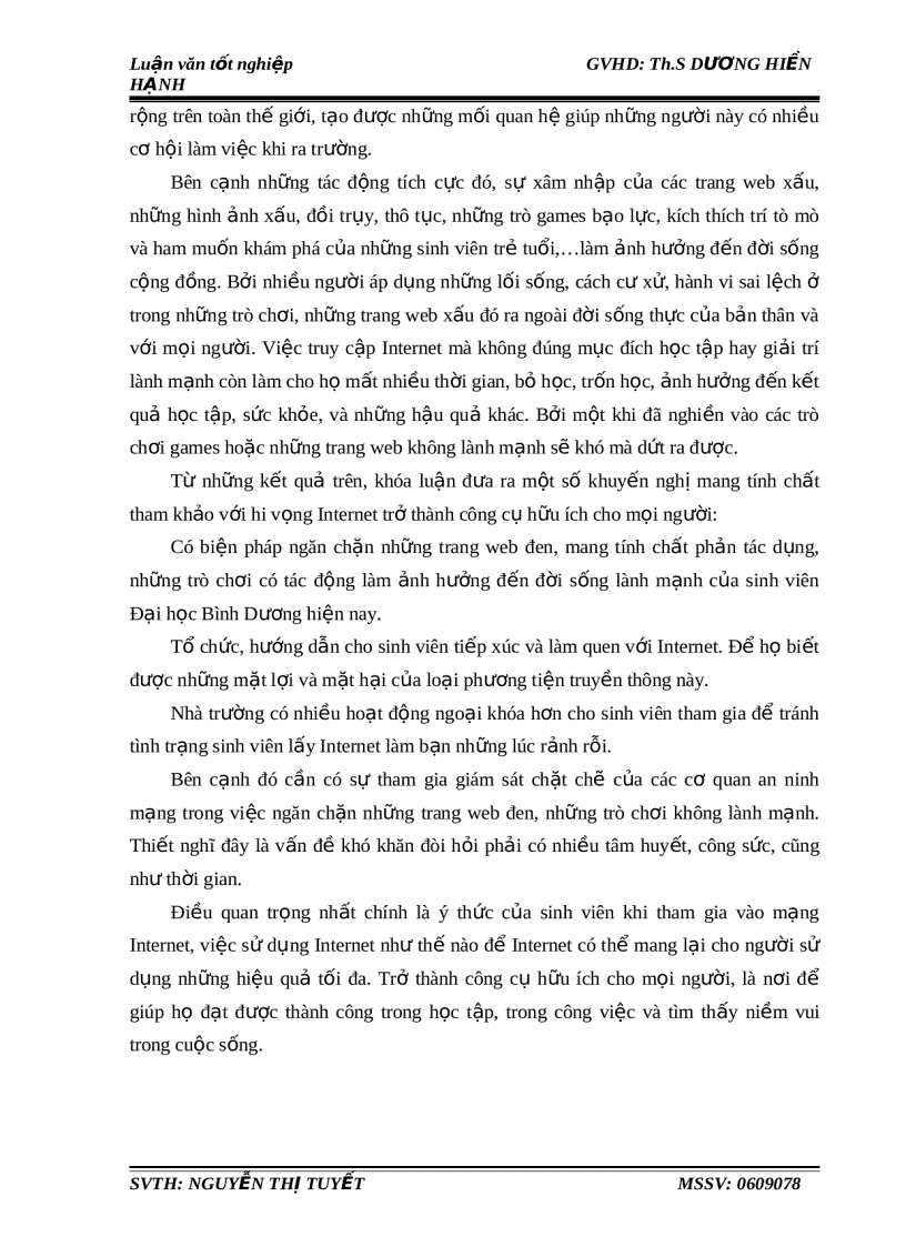 image for page TÌM HIỂU NHU CẦU SỬ DỤNG INTERNET CỦA SINH VIÊN HIỆN NAY Trường hợp nghiên cứu Sinh viên Trường Đại Học Bình Dương