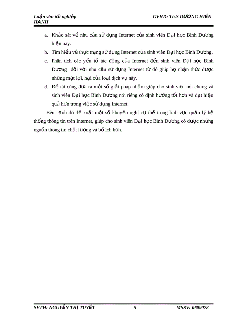 image for page TÌM HIỂU NHU CẦU SỬ DỤNG INTERNET CỦA SINH VIÊN HIỆN NAY Trường hợp nghiên cứu Sinh viên Trường Đại Học Bình Dương