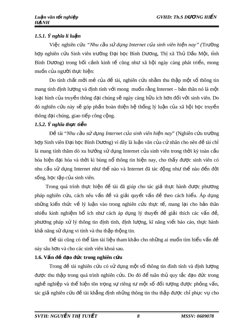 image for page TÌM HIỂU NHU CẦU SỬ DỤNG INTERNET CỦA SINH VIÊN HIỆN NAY Trường hợp nghiên cứu Sinh viên Trường Đại Học Bình Dương