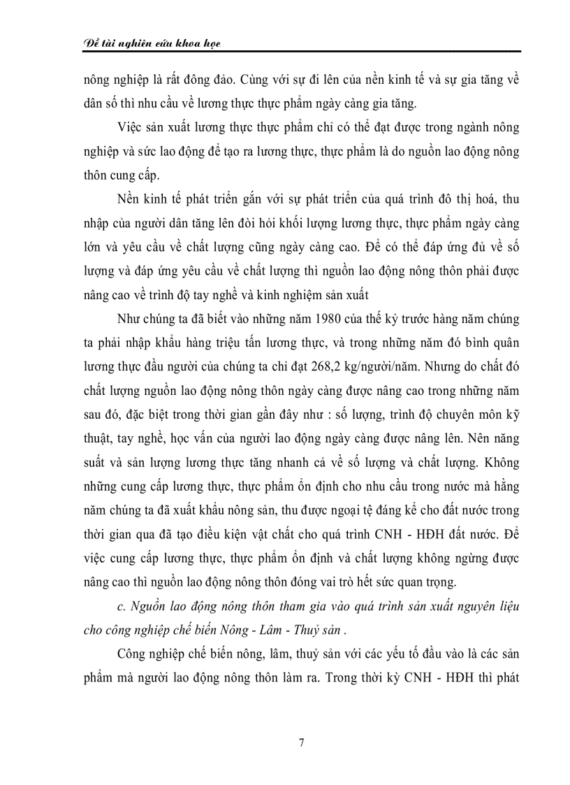 image for page Nguồn lao động và sử dụng nguồn lao động ở nông thôn
