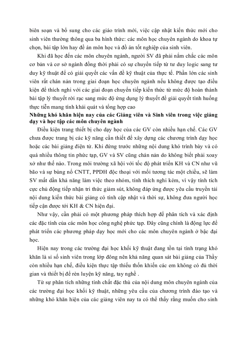 image for page Ứng dụng công nghệ multimedia để xây dựng bài giảng điện tử và phần mềm hỗ trợ dạy học chuyên ngành theo hướng tích cực hoá quá trình nhận thức của sinh viên ở các trường đại học khối k