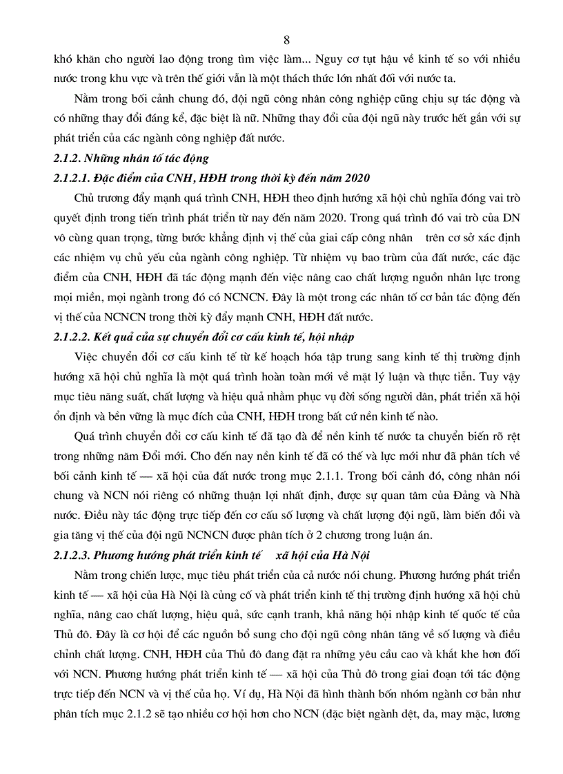 image for page Xu hướng biến đổi vị thế của nữ công nhân công nghiệp thời kỳ đẩy mạnh công nghiệp hoá hiện đại hoá đất nước