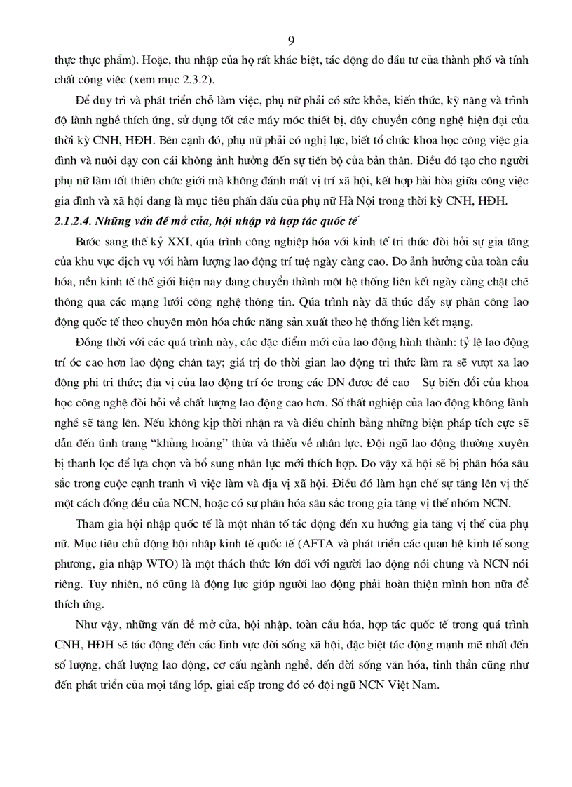 image for page Xu hướng biến đổi vị thế của nữ công nhân công nghiệp thời kỳ đẩy mạnh công nghiệp hoá hiện đại hoá đất nước