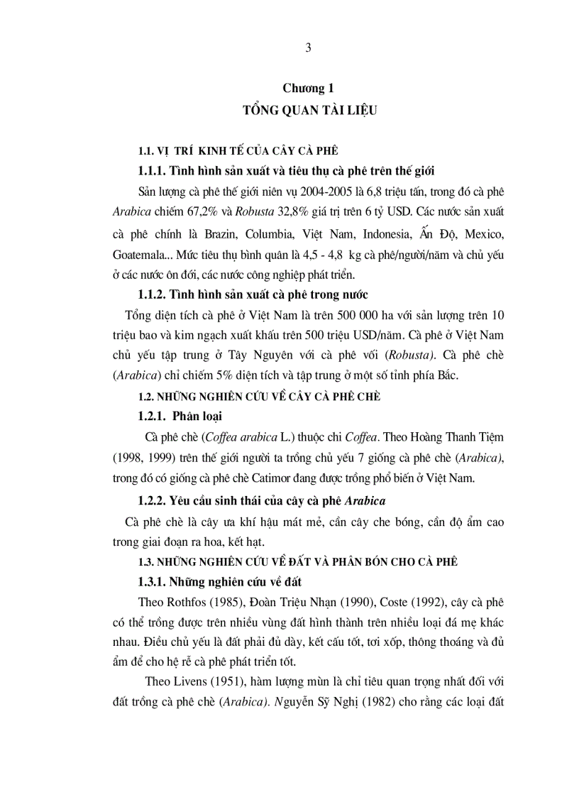 image for page Ảnh hưởng của N P K đến sinh trưởng phát triển và năng suất cà phê chè catimor trên đất đỏ bazan ở Hướng Hoá Quảng Trị