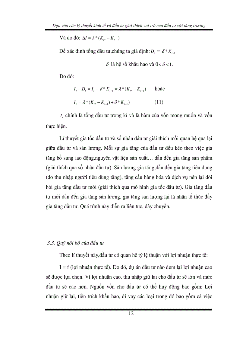 image for page Dựa vào các lý thuyết kinh tế và đầu tư giải thích vai trò của đầu tư đối với tăng trưởng