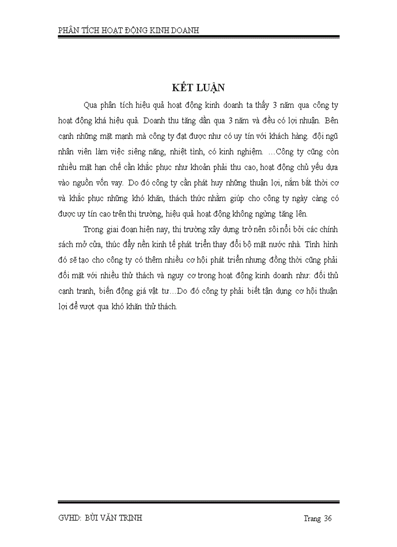 image for page Phân tích tình hình chi phí và lợi nhuận tại công ty TNHH xây dựng thương mai vận tải Phan Thành