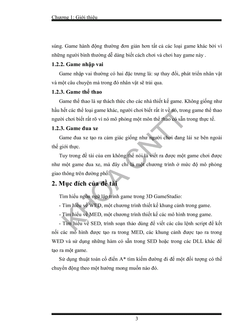 image for page Ứng dụng trí tuệ nhân tạo trong xây dựng Game