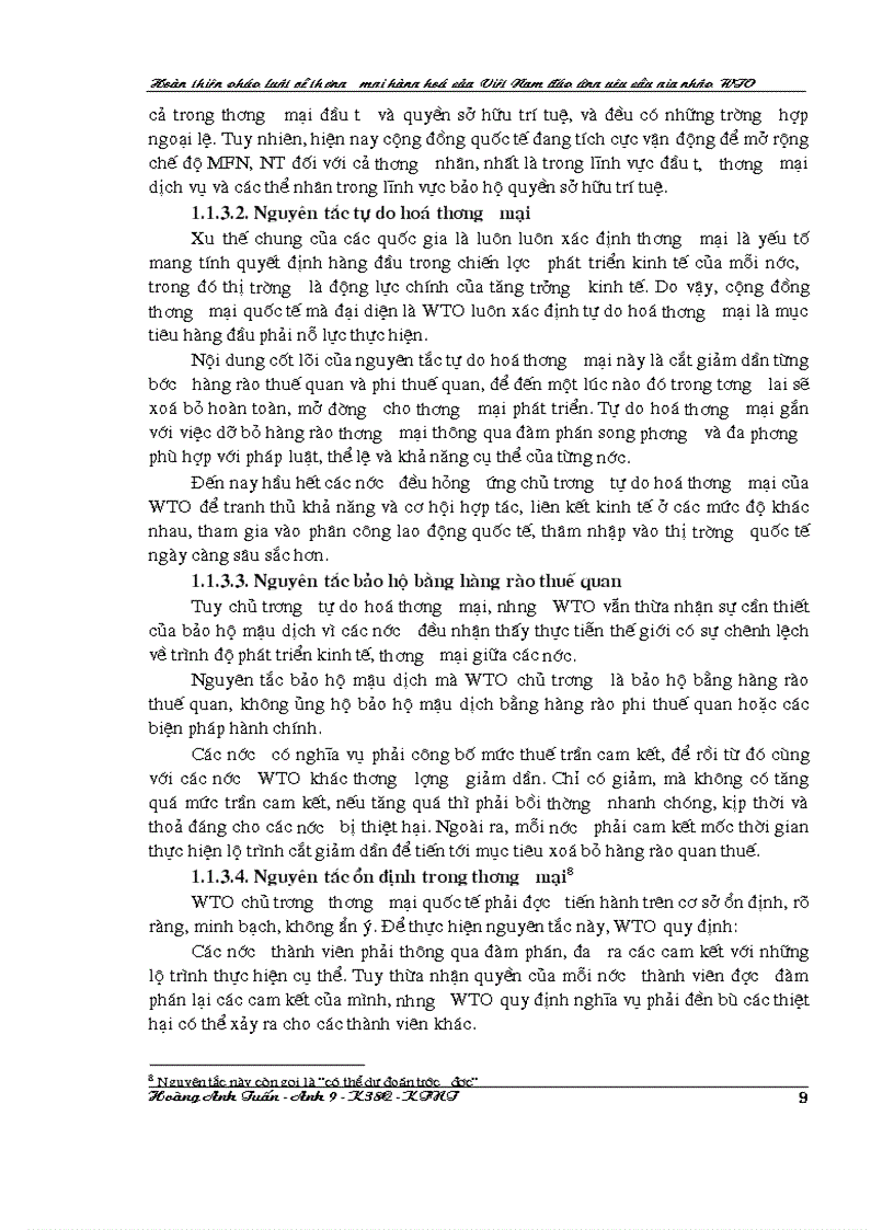 image for page Hoàn thiện pháp luật về thương mại hàng hoá của Việt Nam trước yêu cầu gia nhập tổ chức thương mại thế giới WTO