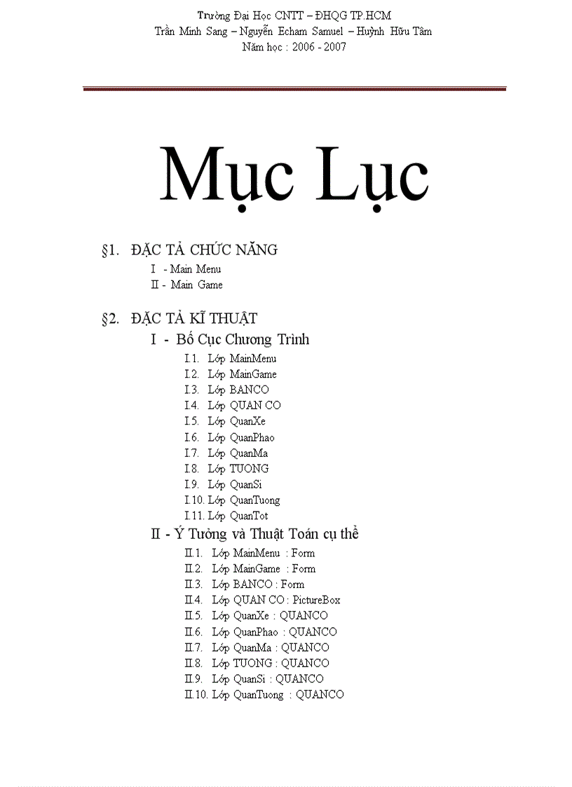 image for page Đồ án môn học Lập trình windows Đề Tài Game Cờ Tướng người người