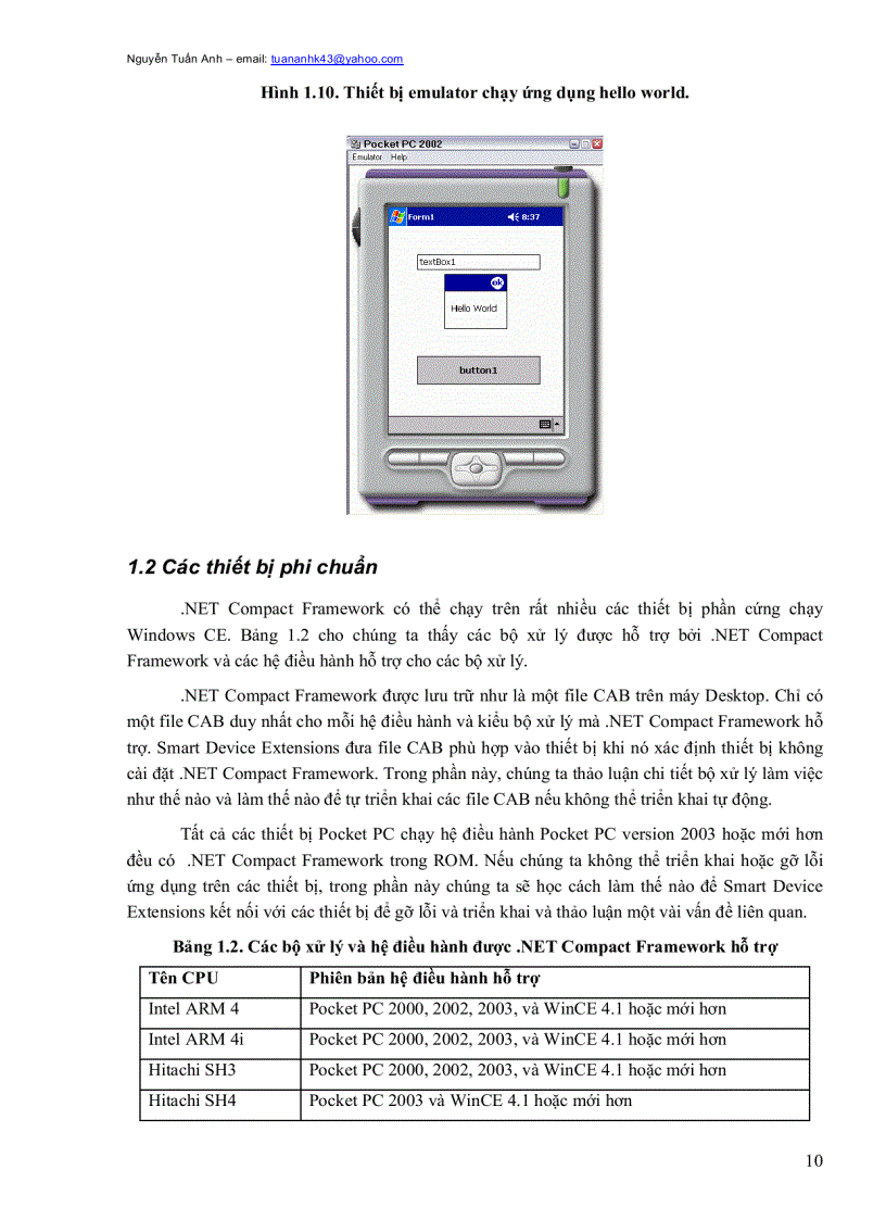 image for page Lập trình ứng dụng trên Pocket PC