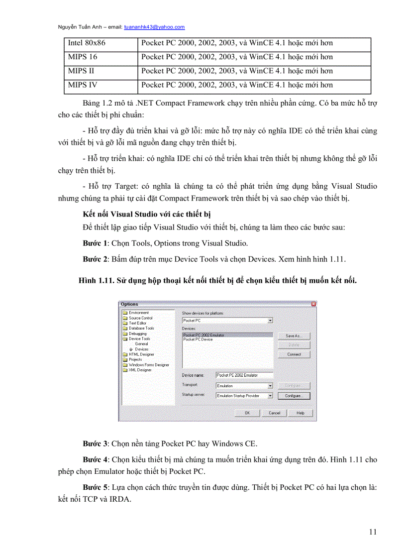 image for page Lập trình ứng dụng trên Pocket PC
