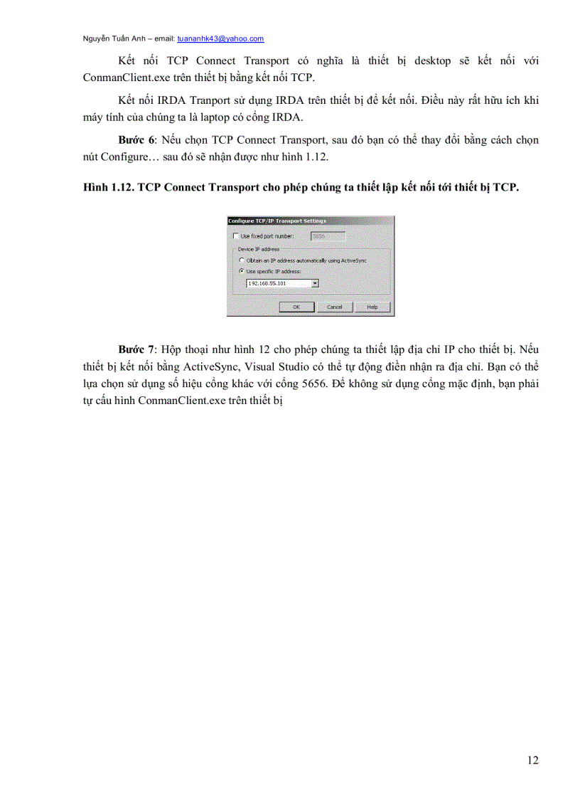 image for page Lập trình ứng dụng trên Pocket PC