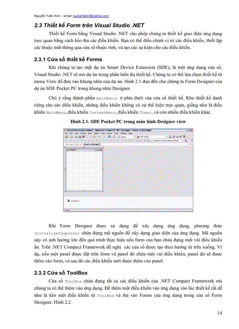 image for page Lập trình ứng dụng trên Pocket PC