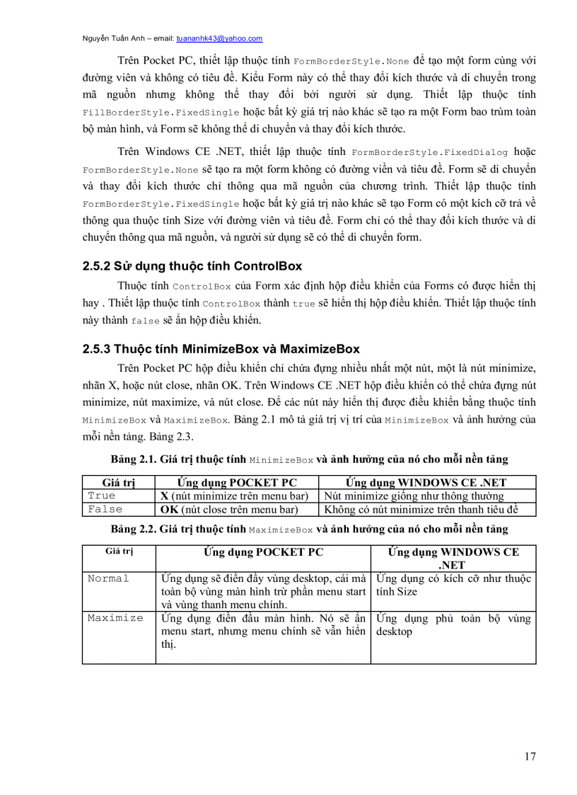 image for page Lập trình ứng dụng trên Pocket PC
