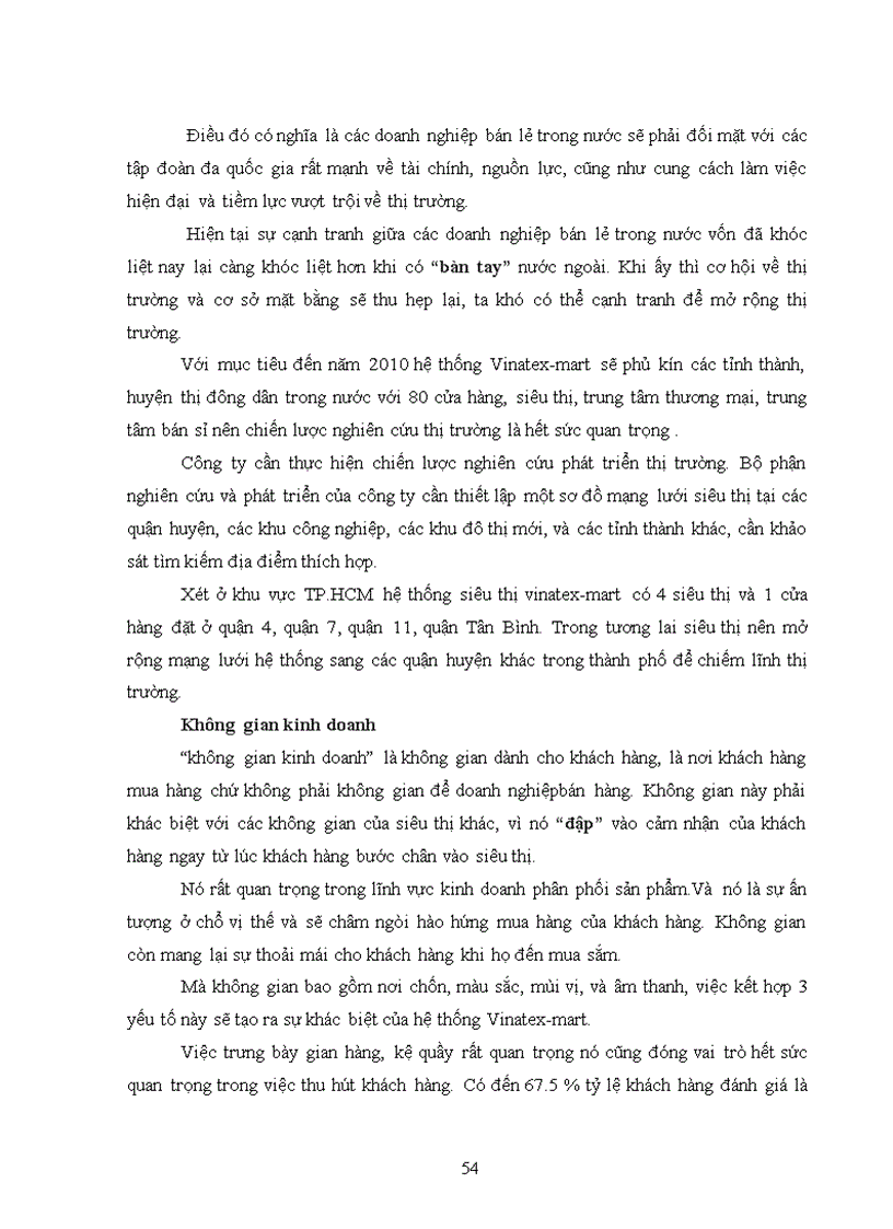 image for page Nghiên cứu khách hàng của siêu thị Vinatex mart và đề xuất giải pháp 4P