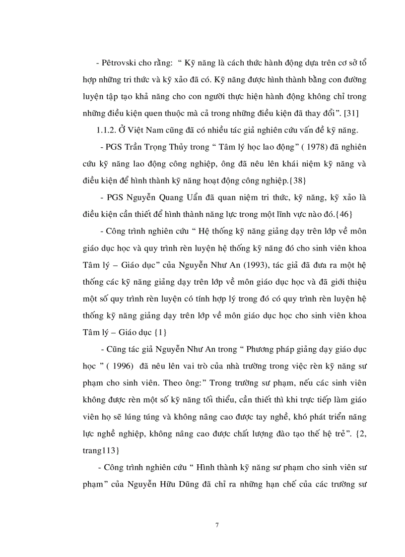 image for page Thực trạng kỹ năng giải quyết tình huống sư phạm của sinh viên