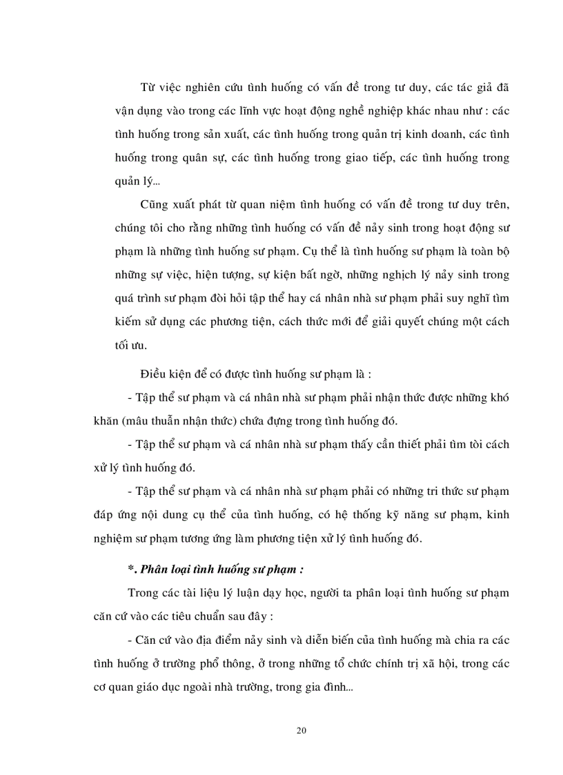 image for page Thực trạng kỹ năng giải quyết tình huống sư phạm của sinh viên