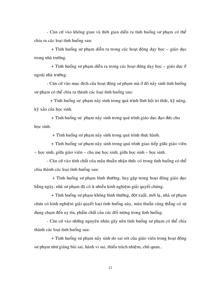 image for page Thực trạng kỹ năng giải quyết tình huống sư phạm của sinh viên