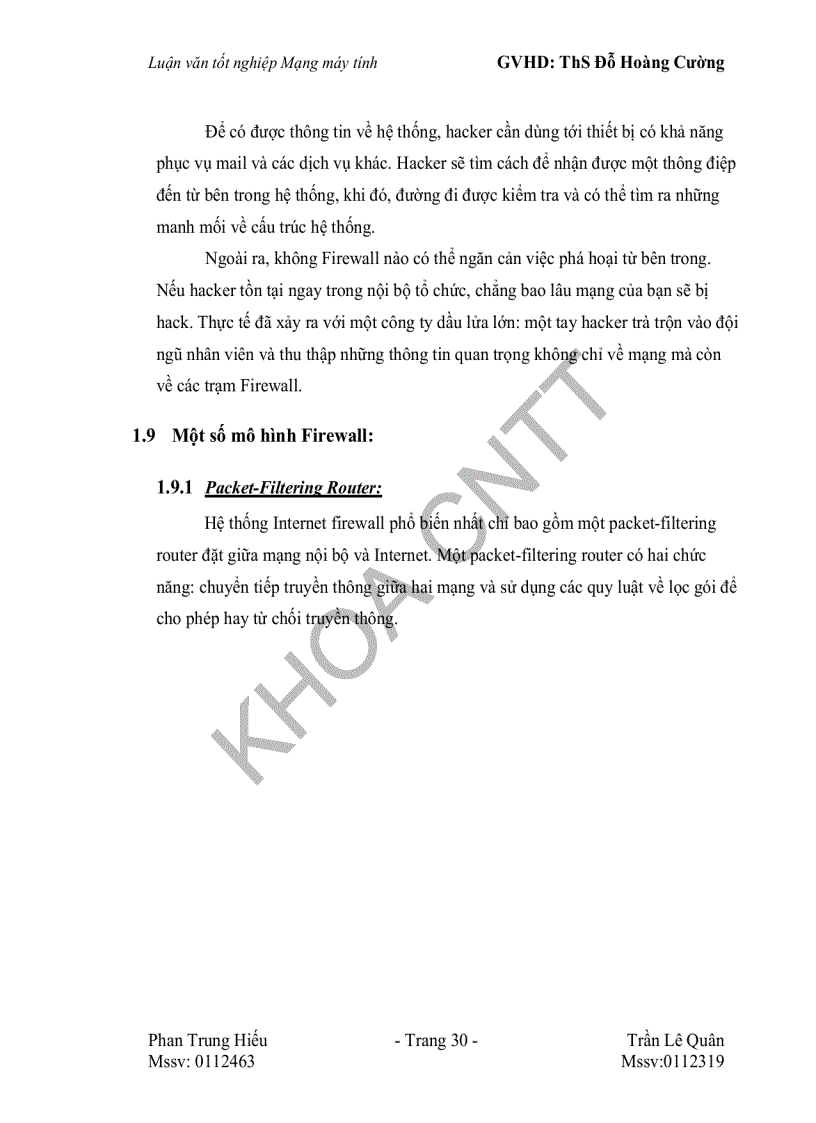 image for page Các phương pháp lập trình vượt FireWall