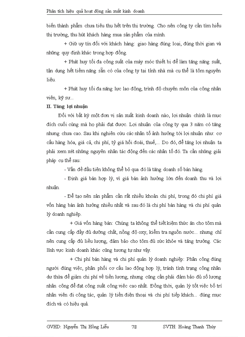 image for page Phân tích hiệu quả hoạt động sản xuất kinh doanh tại Công ty Xuất Nhập Khẩu Lâm Thủy Sản Bến Tre