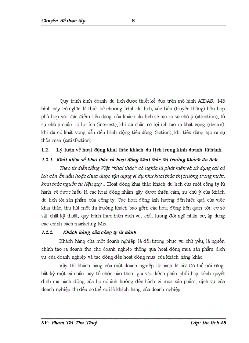 image for page Hoàn thiện hoạt động khai thác thị trường khách du lịch Mỹ bằng các giải pháp Marketing Mix tại công ty du lịch và thương mại Nam Thái