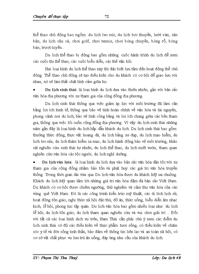 image for page Hoàn thiện hoạt động khai thác thị trường khách du lịch Mỹ bằng các giải pháp Marketing Mix tại công ty du lịch và thương mại Nam Thái