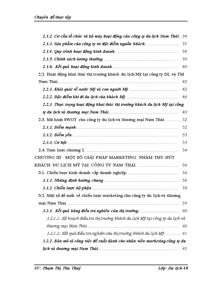 image for page Hoàn thiện hoạt động khai thác thị trường khách du lịch Mỹ bằng các giải pháp Marketing Mix tại công ty du lịch và thương mại Nam Thái