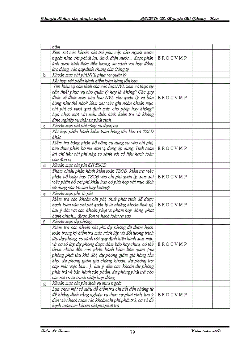 image for page Quy trình kiểm toán khoản mục chi phí hoạt động trong kiểm toán Báo cáo tài chính do Công ty TNHH kiểm toán PKF Việt Nam thực hiện