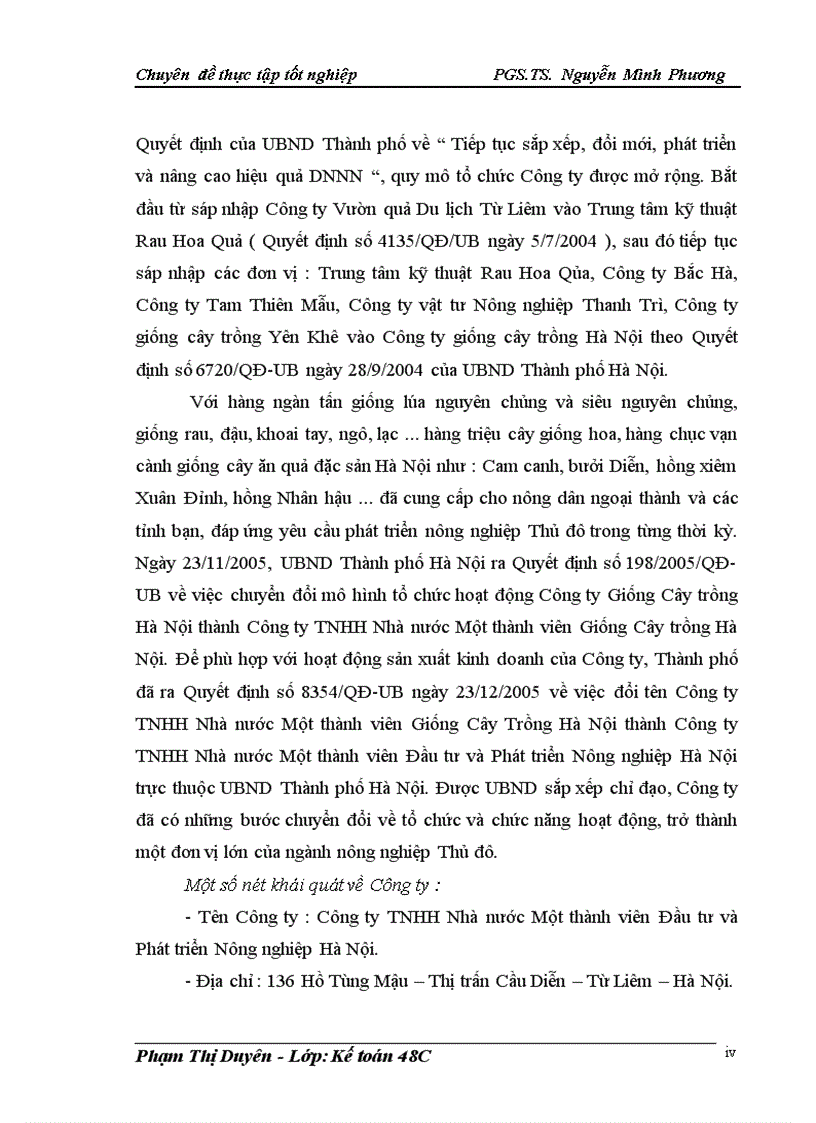 image for page Ổchức kế toán chi phí sản xuất và tính giá thành sản phẩm của công ty tnhh nhà nước một thành viên đầu tư và phát triển nông nghiệp hà nội