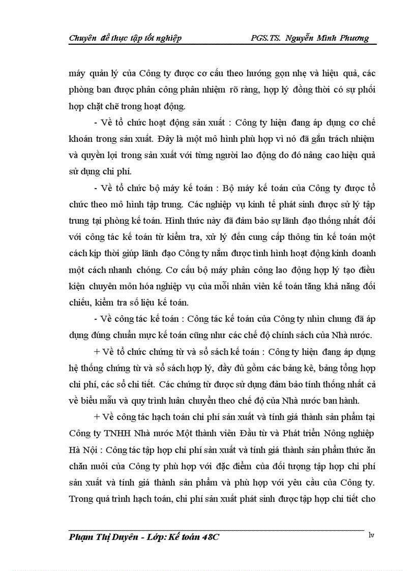 image for page Ổchức kế toán chi phí sản xuất và tính giá thành sản phẩm của công ty tnhh nhà nước một thành viên đầu tư và phát triển nông nghiệp hà nội