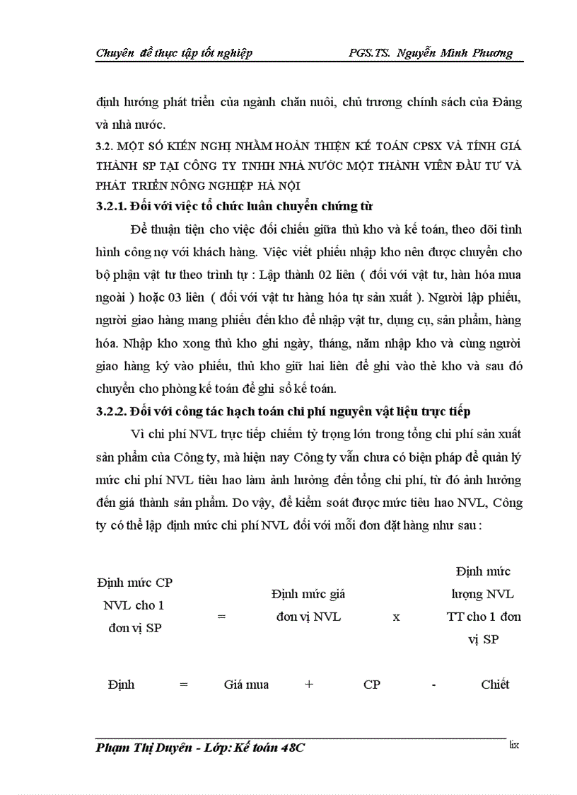 image for page Ổchức kế toán chi phí sản xuất và tính giá thành sản phẩm của công ty tnhh nhà nước một thành viên đầu tư và phát triển nông nghiệp hà nội