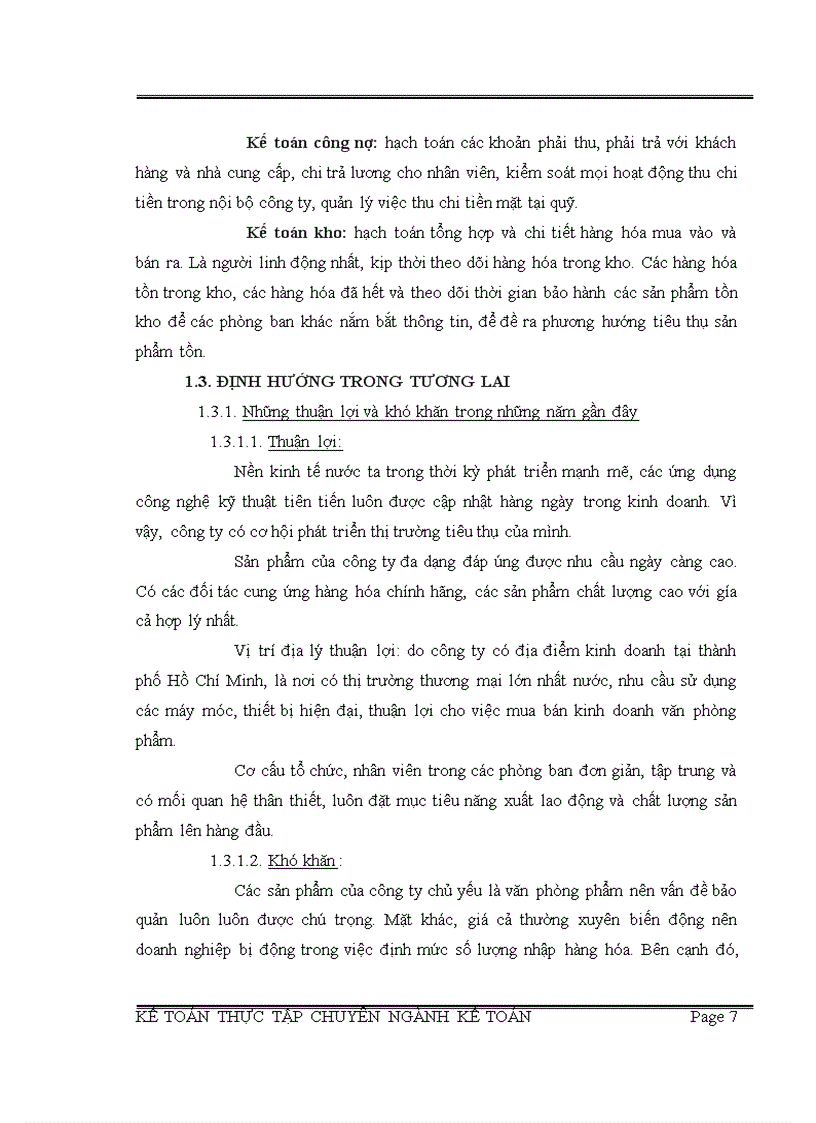 image for page Báo cáo thực tập chuyên ngành Kế Toán tại công ty TNHH TM DV Hồng Như Phúc