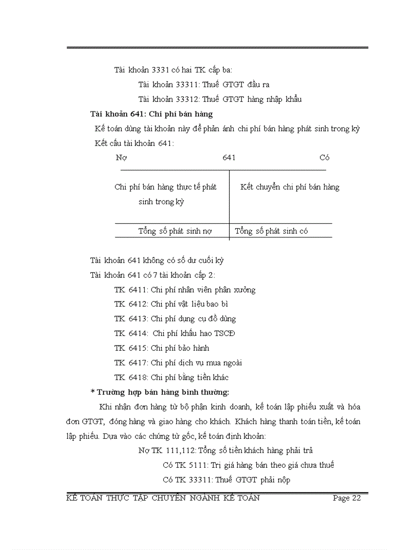 image for page Báo cáo thực tập chuyên ngành Kế Toán tại công ty TNHH TM DV Hồng Như Phúc