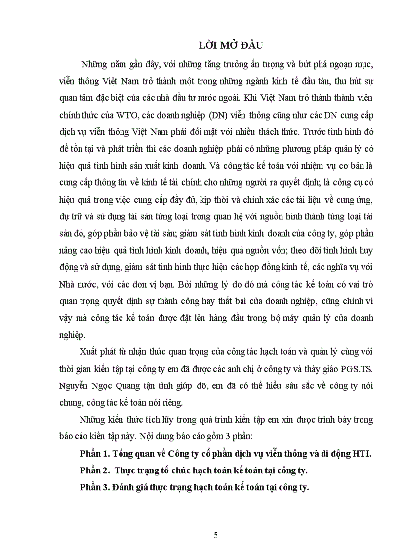 image for page Thực trạng tổ chức hạch toán kế toán tại công ty cổ phần dịch vụ viễn thông và di động HTI