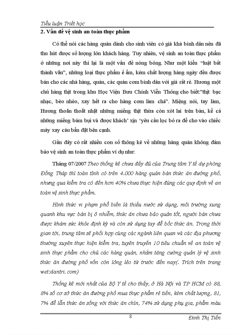 image for page Tình trạng sinh viên ăn quà vặt nhìn từ quá trình nhận thức