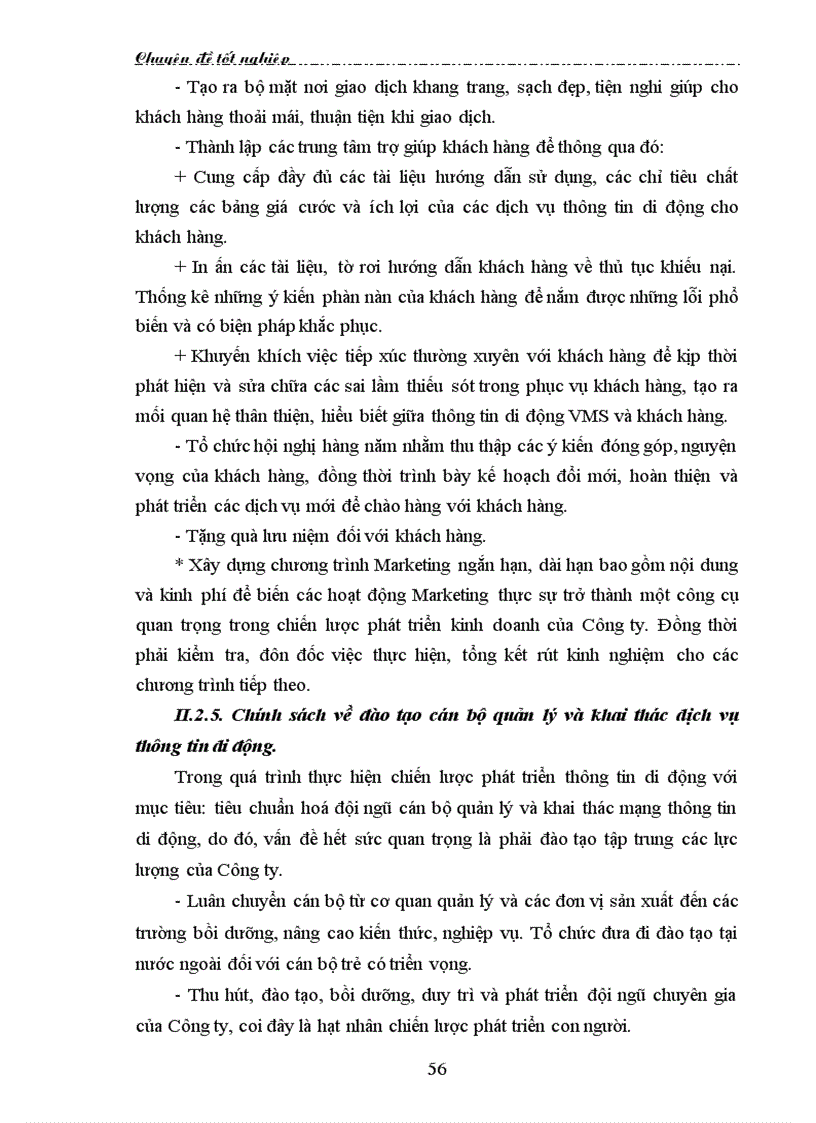 image for page Thị trường dịch vụ điện thoại Thực trạng và giải pháp hoạt động Marketing tại Công ty VMS Mobi Fone