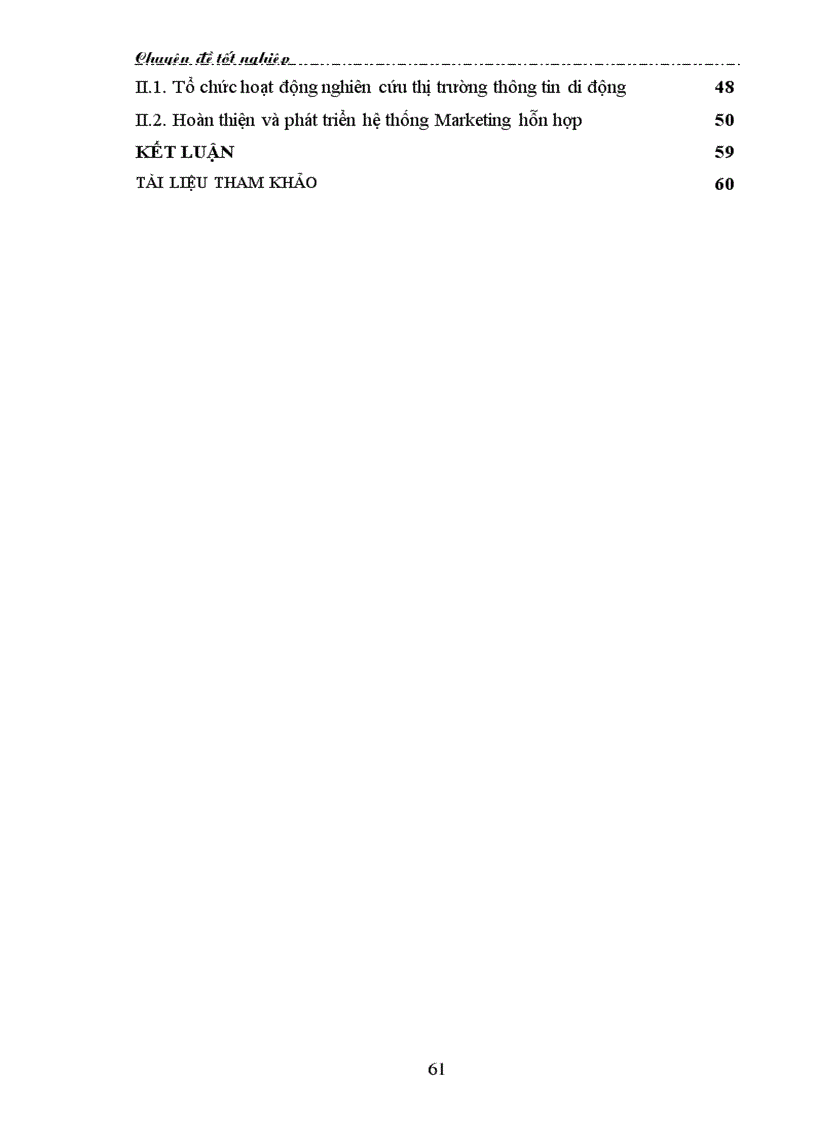 image for page Thị trường dịch vụ điện thoại Thực trạng và giải pháp hoạt động Marketing tại Công ty VMS Mobi Fone