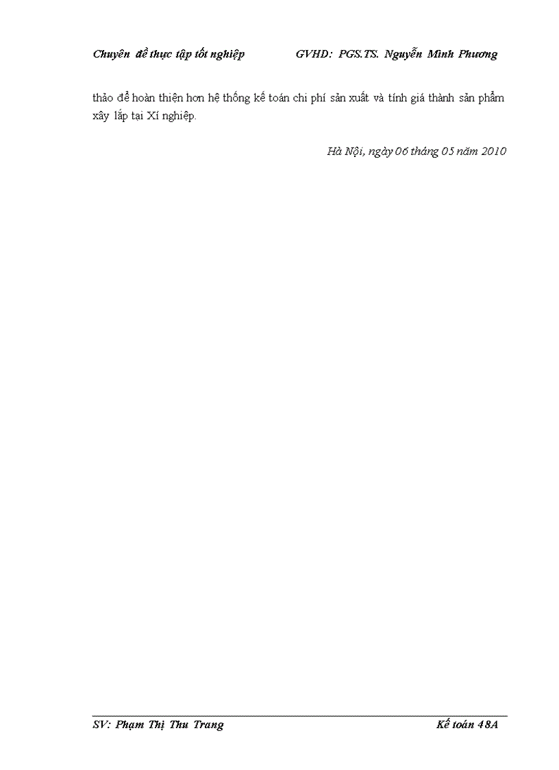 image for page Hoàn thiện công tác kế toán tập hợp chi phí sản xuất và tính giá thành sản phẩm xây lắp tại Xí nghiệp xây dựng 2 nhật ký chứng từ ko lý luận