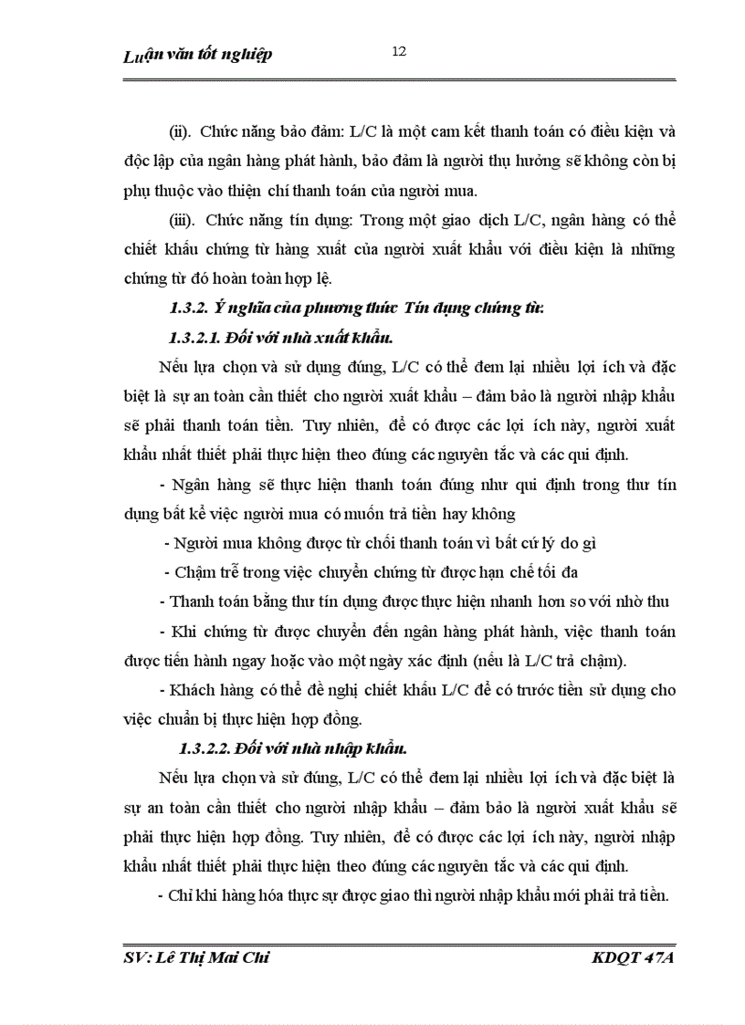 image for page Giải pháp hạn chế và phòng ngừa rủi ro trong thanh toán quốc tế theo phương thức Tín dụng chứng từ tại ngân hàng NHNo PTNT AgriBank Hà Nội